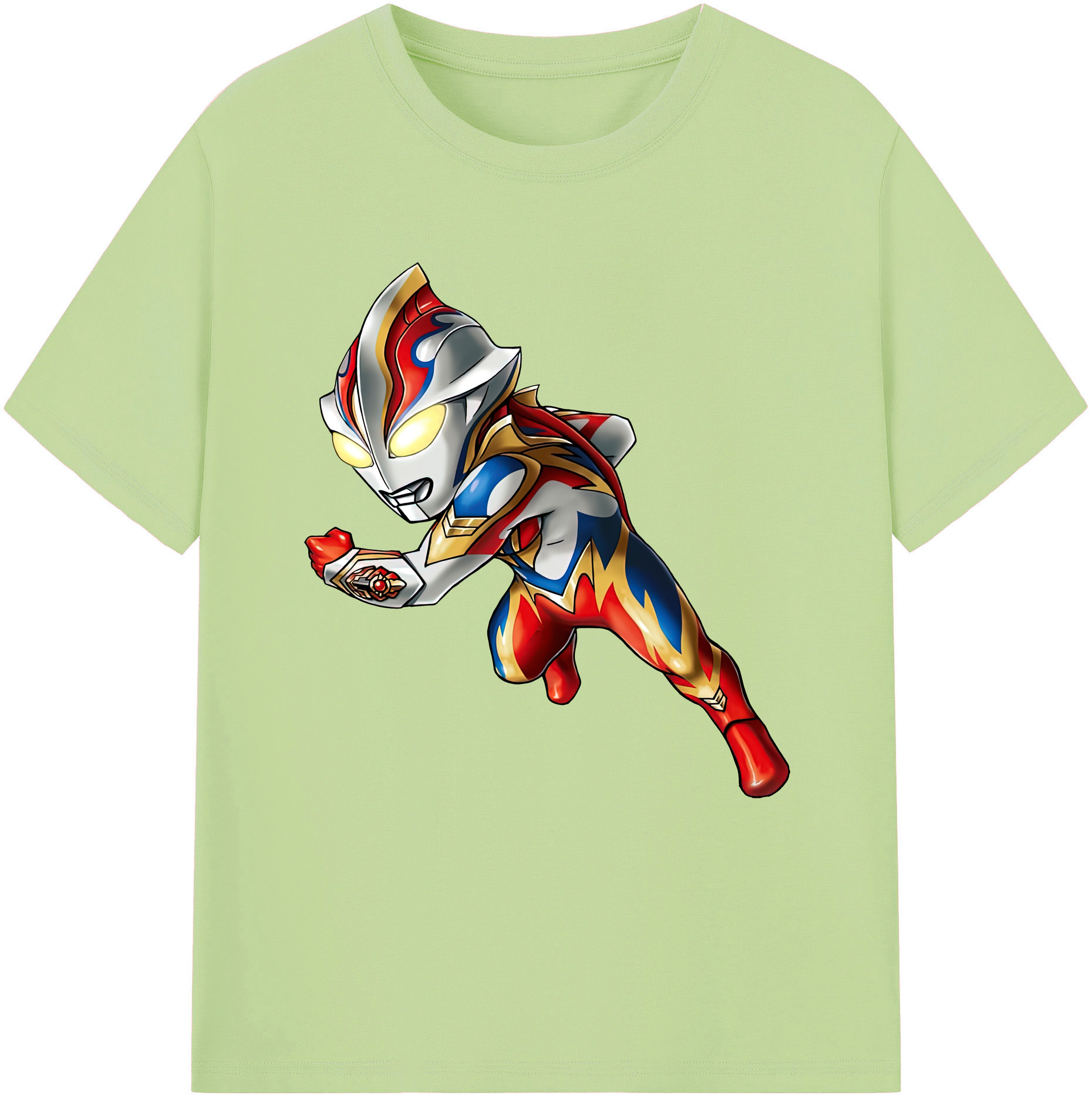 （画像用） ウルトラマン Ultraman 綿100％半袖Tシャツ（フロントプリント）